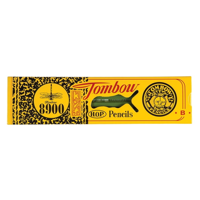 Lápiz de dibujo Tombow 8900 B de grafito, paquete de 12