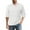 White, variant on KHONTS Men's Henley Long Sleeve Plus Size T Shirts Waffle Lightweight T Shirt Thermal Casual Undershirts White XL