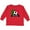 Red, variant on Inktastic Soccer Portugal Flag Banner Boys or Girls Long Sleeve Toddler T-Shirt