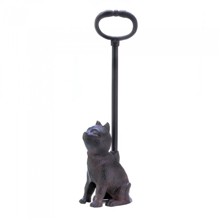 CAT DOOR STOPPER WITH HANDLE