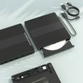 EIMELI 8in1 Portable External DVD Drive USB 3.0 & TypeC CD/VCD/DVD