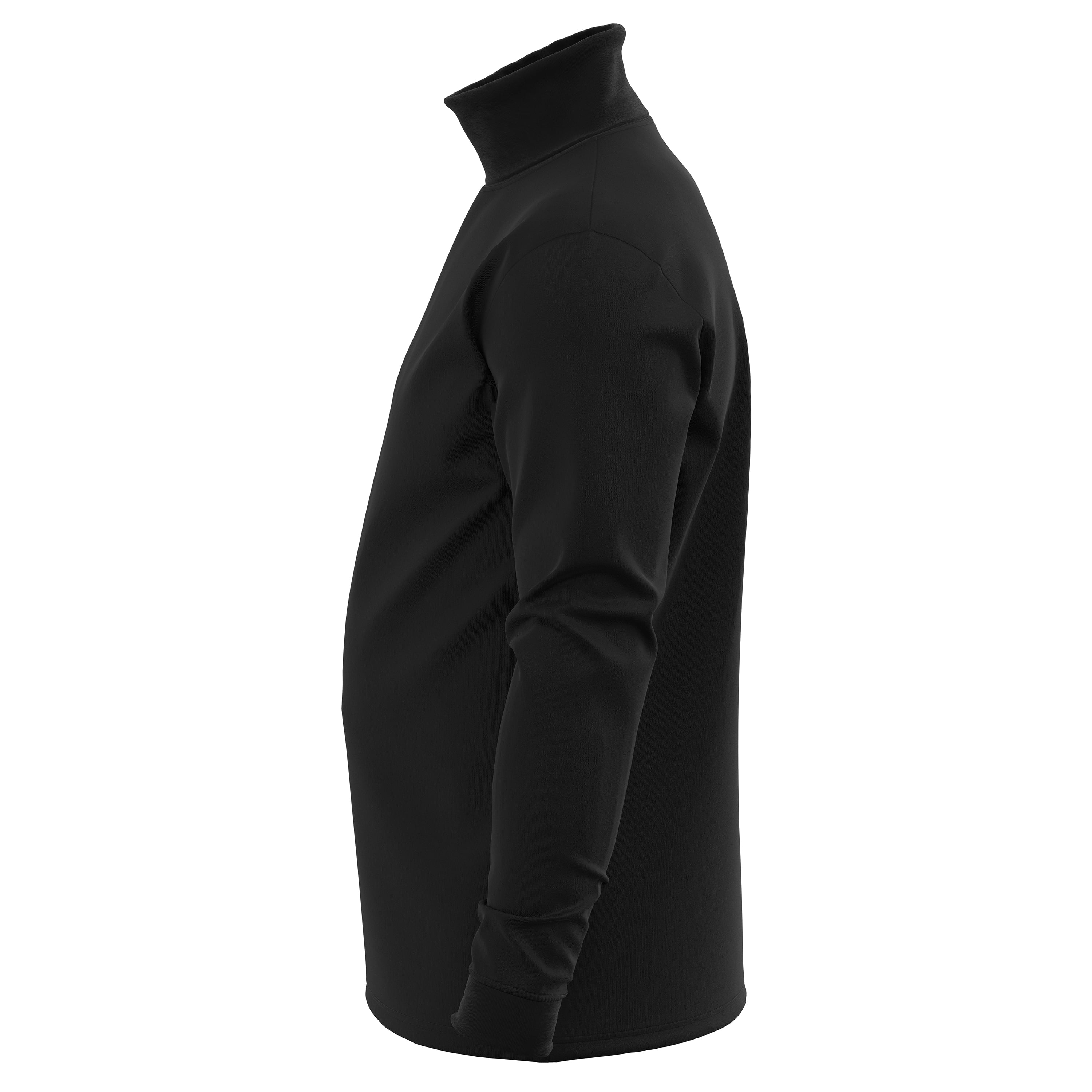 Men's 100% Interlock Knit Combed Cotton Super-Soft Euro Design Ski Casual Turtleneck Pullover