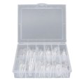 thumbnail image 1 of 240 puntas de uñas postizas artificiales ultrafinas transparentes para extensión de uñas., 1 of 14