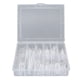 thumbnail image 1 of 240 puntas de uñas postizas artificiales ultrafinas transparentes para extensión de uñas., 1 of 14