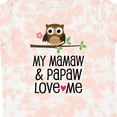 thumbnail image 4 of Inktastic Mamaw and Papaw Girl Granddaughter Owl Girls Toddler T-Shirt, 4 of 5