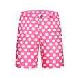 thumbnail image 5 of Lars Amadeus Polka Dots Shorts for Men's Summer Business Flat Front Dress Golf Shorts, 5 of 5