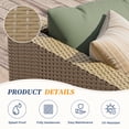 thumbnail image 6 of ELPOSUN 3-Piece Patio Furniture Conversation Set, All-Weather Wicker Outdoor Sectional Sofa Set with Table & Cushions, Green, 6 of 7