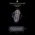 thumbnail image 2 of 4 LED Strobe Warning Light Strobe Grill Flashing Breakdown Emergency Light Car Truck Beacon Lamp Traffic Light 12-24V 12W White, 2 of 10