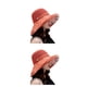 thumbnail image 2 of Sombrero de sol Qarigey para mujer con hebilla gorra de pescador malla Protector solar Rojo, 2 of 6