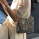 thumbnail image 3 of Bolso de mujer Bolso de mano de metal de diseñador de lujo Bolso de compras plateado de gran capacidad FLhrweasw Nuevo, 3 of 8