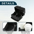 thumbnail image 4 of Unique Bargains Cup Holder for Ford Explorer Practical No.BB5Z7813562BA Instrument Panel Drink Holder Black 1 Pcs, 4 of 6