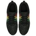 thumbnail image 2 of Rasta Shoes Men Women Reggae Sneakers Breathable Casual Sport Tennis Running Shoes Black Size 9.5, 2 of 5