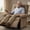 Dark Brown#A, variant on UHOMEPRO Small Electric Recliner Chair for Seniors, Compact Recliner for Small Spaces with Wider Seat Comfort, Easy Remote Control, Adjustable Backrest & Footrest