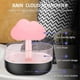 thumbnail image 4 of Rain Cloud Humidifier Water Drip 200ml, Led Cloud Rain Aromatherapy Essential Oil Diffuser Night Light 7 Color Relax Bedside Light, 4 of 5