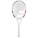 thumbnail image 1 of Raqueta de Tenis Babolat Pure Strike Blanca Encordada con Tripa Syn 16/19, 1 of 5