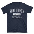 thumbnail image 1 of Fort Gaines Georgia Classic Established Men's Cotton T-Shirt, 1 of 1