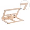 thumbnail image 2 of MLINS 1pc Student Reading Rack Wooden Reading Holder Desktop Book Stand (Wood Color), 2 of 8