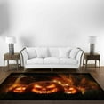 thumbnail image 3 of Anti-Slip Carpet Rug, Black and Orange Rug, Home Decor Rug, Hallway Rugs, Halloween Rugs, Modern Rug, Halloween Party Rugs, Kitchen Rugs, 2.6'x4' - 80x120 cm, 3 of 8