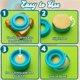 thumbnail image 2 of Cortador de sándwich y sellador (círculo) – Sandwichera Uncrustables – Ideal para lonchera y caja bento – almuerzo para niños y niñas – Cortadores de sándwich para niños, 2 of 5