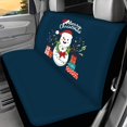 thumbnail image 2 of Psesaysky Merry Christmas Rear Bench Seat Covers with Snowman Pattern, Waterproof Stretch Protectors for SUV Truck Auto Interior, 2 Pack, 2 of 4