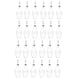 thumbnail image 1 of LUVCLS 6-24 botellas decorativas transparentes con forma de bombilla navideña)к, 1 of 7