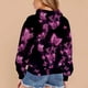 thumbnail image 4 of Sudaderas con capucha de manga larga con cordón y estampado de mariposas para mujer Fridja  ghj987+3292, 4 of 6