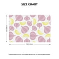 thumbnail image 4 of Placemats Set Of 4 / 6, Cartoon Garlic Cloves Placemats For Dining Table Indoor/Outdoors Heat Resistant Washable Placemats 18" X 12", 4 of 8