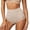 Light Gray, variant on Women's High Waist Tummy Control Shapewear Thong, Lace Trim Butt Lifting Compression Briefs, Slimming Mid Rise Cincher Underwear(Black/M)