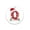 Q, variant on Wovilon 3.15" DIY Wooden Christmas Ornaments 26 Letters Wood Slices Circles for Crafts Round Centerpieces Discs Holiday Hanging Decorations - B