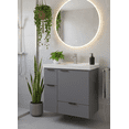 thumbnail image 1 of Mueble de Baño Orquídea Color Gris 102433, 1 of 6