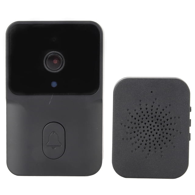 Cámara De Timbre De Vídeo, Timbre De Puerta WiFi De 1080P Con Timbre, Audio Bidireccional, Visión Nocturna IR, Timbre De Intercomunicador Visual Para Apartamento En Casa