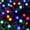 Multicolor, variant on Solar Meteor Shower Lamp String (8x30cm) – IP65 Waterproof Outdoor Decor Lights | Multicolor Falling Star Effect for Christmas/Weddings/Patio Trees