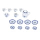 thumbnail image 5 of Juego De Tazas De Té En Miniatura 1:12 De 15 Piezas, Exquisita Colección De Té De Porcelana, Juego En Miniatura De Té De Porcelana De Estilo Clásico, Ideal Para Decoración De, 5 of 7