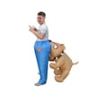 thumbnail image 4 of Inflatable Dog Attack Costume - Hilarious Blow-Up Outfit for Parties, Halloween & Pranks | Fits Adults (4.9-6.2 ft), 4 of 6
