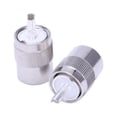 thumbnail image 2 of 30 Piezas Conector UHF Macho PL259 Enchufe Soldadura RG8 RG213 LMR400 7D-FB Cable Plata, 2 of 5