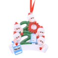 thumbnail image 1 of Diy Nombre Escrito A Mano Cara Cubierta Muñeco De Nieve Árbol De Navidad Colgante Adornos De Resina Para Decoración De Navidad Familiar Moyic HA043593-05, 1 of 6