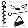 thumbnail image 3 of Dog Tie Out Stake Eurmax USA Heavy Duty for Large Dogs, 3 of 7