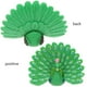 thumbnail image 4 of 5pcs Peacock Figurine Micro Paisaje Pavo Pavo real, 4 of 6
