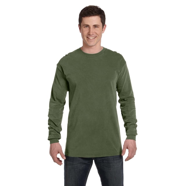 Comfort Colors T-Shirt à Manches Longues pour Adulte, Poids Lourd, RS