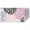 Pink Floral and, variant on Multicolor Ethnic Geometric Pattern Rectangle Tablecloth 60"x84",Waterproof Polyester Rectangle Table Cloth, Wipeable Spillproof Polyester Tablecloth for Dining, Camping, Indoor and Outdoor