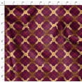thumbnail image 4 of Soimoi Silk Fabric Argyle Check Fabric Prints By Yard 42 Inch Wide, 4 of 5