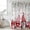 Gray, variant on Valentine's Gnomes Shower Curtain, Waterproof Shower Curtains for Bathroom, Weeping Eucalyptus Pink Red Love Heart Retro Washable Bathtub Curtain Set Bath Decor with 12 Hooks Extra Long 72"x96"