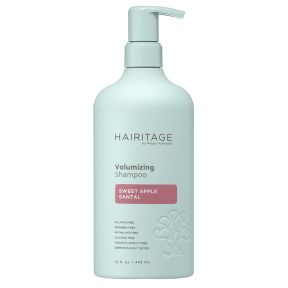 HAIRITAGE SCENT   Sweet Apple Santal Volumizing Shampoo, 15 oz