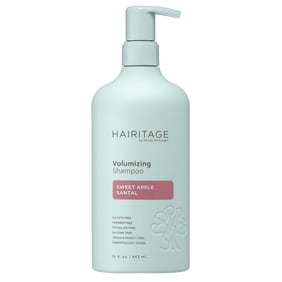 Hairitage Sweet Apple Santal Volumizing Shampoo for All Hair Types, Color Safe, 15 fl oz
