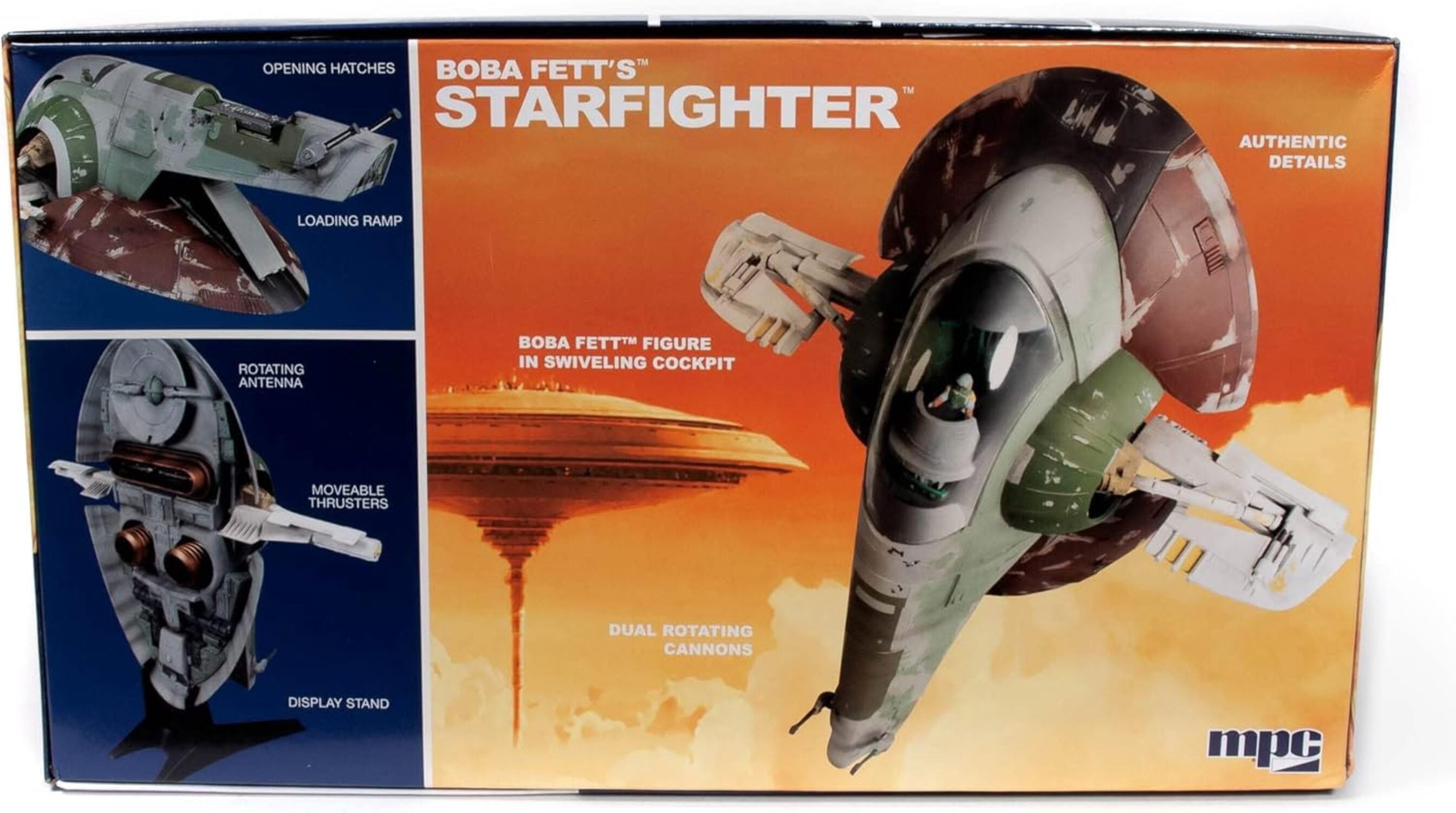 MPC MPC951 Skill 2 Boba Fetts Starfighter Star Wars Episode V The Empire Strikes Back Movie Model Kit
