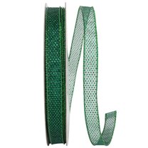 Reliant Ribbon - 25741W-925-03K, Ribbon, Hunter, 5/8 Inch, 50 Yards
