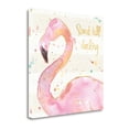 thumbnail image 2 of "Flamingo Fever III" By Anne Tavoletti, Fine Art Giclee Print on Gallery Wrap Canvas, Ready to Hang, 2 of 2