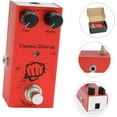 thumbnail image 2 of yeacher Compact JDF-5 Mini Guitar Pedal with 10 Effects - Classic Chorus, True Bypass, Durable Metal Shell, LED Indicator, Analog Delay, Red Finish, 2 of 6