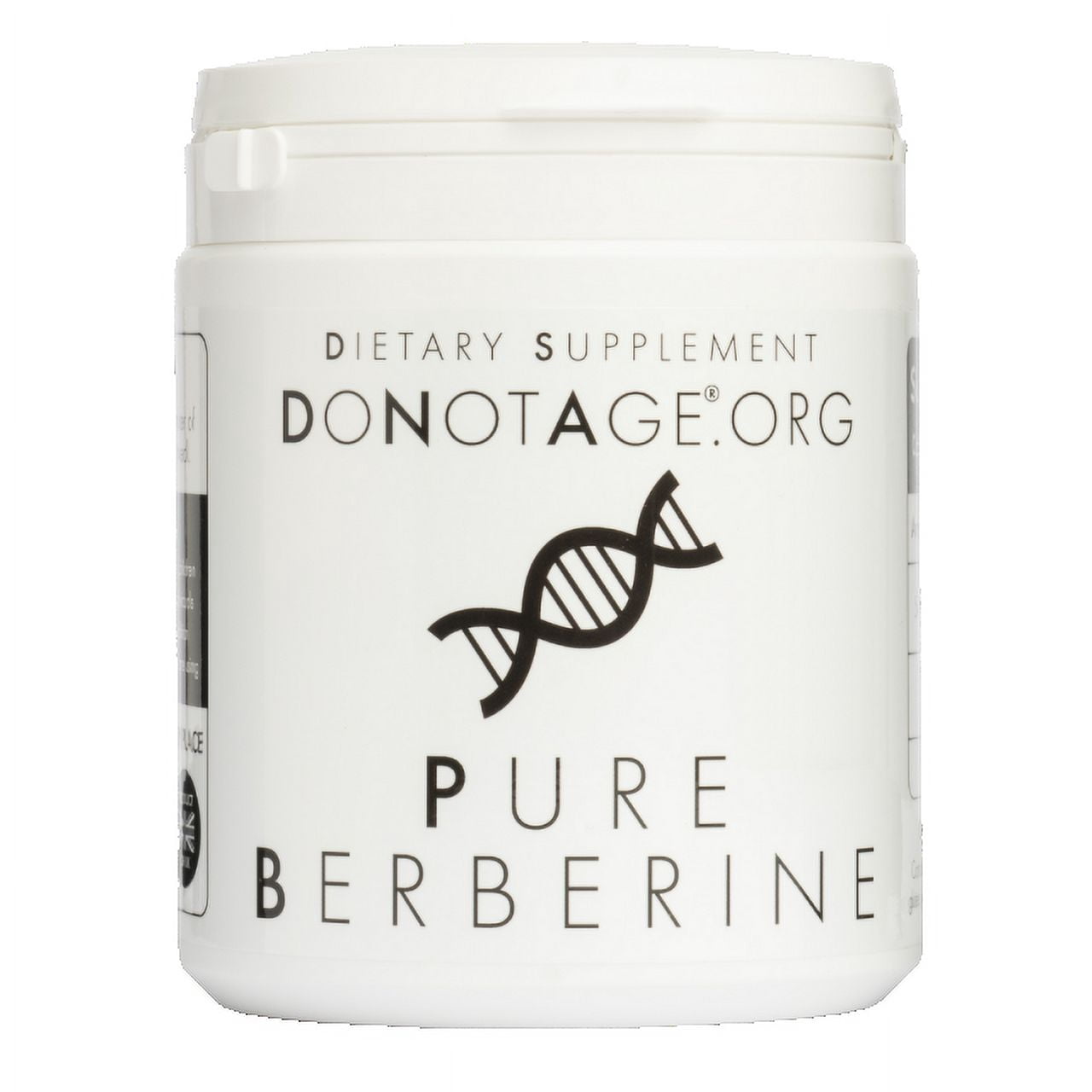 DoNotAge Pure Berberine 60 capsules - 500mg - Antioxidant - Anti-Aging Supplement, Vegan