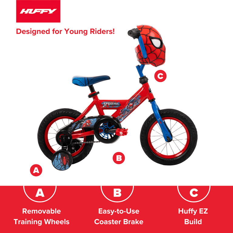 スパイダーマン 12インチ　子供自転車 スパイダーマン 12インチ子供自転車